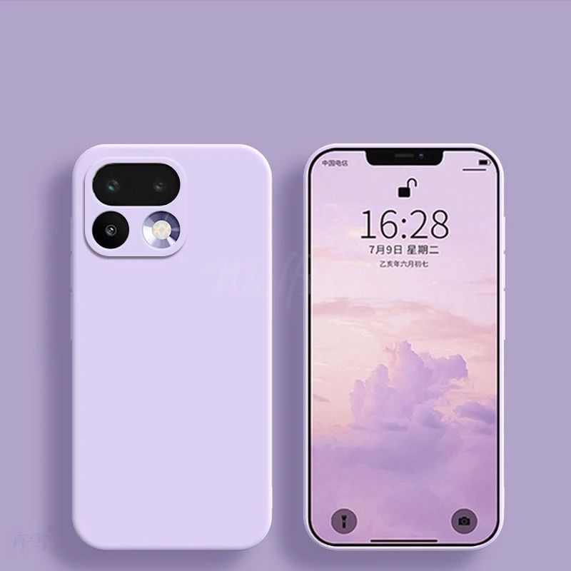 Für Realme 16 Pro Plus Hülle Flüssiges Silikon Einfarbiger Gummi Realme 16 Pro Plus Hülle TPU Sturzsicherer Schutz Realme 16 Pro Hülle – Detail 14