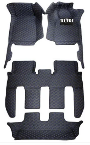 

Высокое качество! Специальные автомобильные коврики под заказ для правого руля Lexus LX 570 2021-2007, прочные коврики на 7 мест для LX570 2020