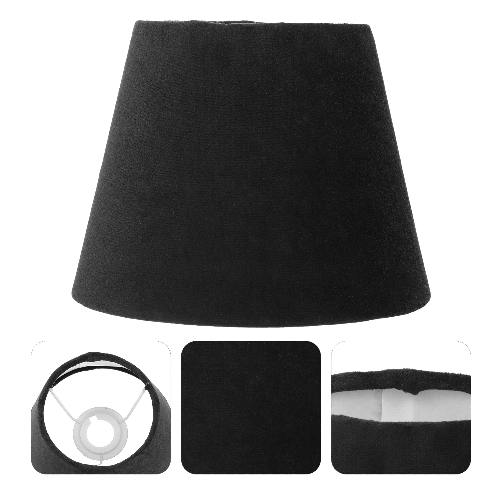 1pc Lampshade Accessory Simple Design Decorative Light Cover For Desk Table Bedroom Lamp Protective Cover Home Use
