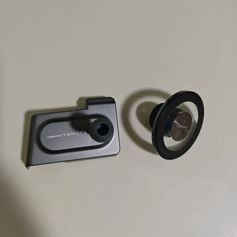 A-Pillar Magnetic Floating Phone Holder for Old Tesla Model 3 Model Y, No‑Residue Car Navigation Phone Mount Bracket,
