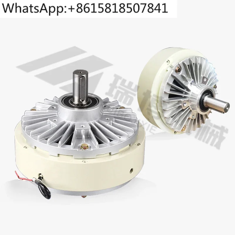 Electromagnetic powder clutch brake single axis double axis hollow external rotation water cooling ultra-thin torque