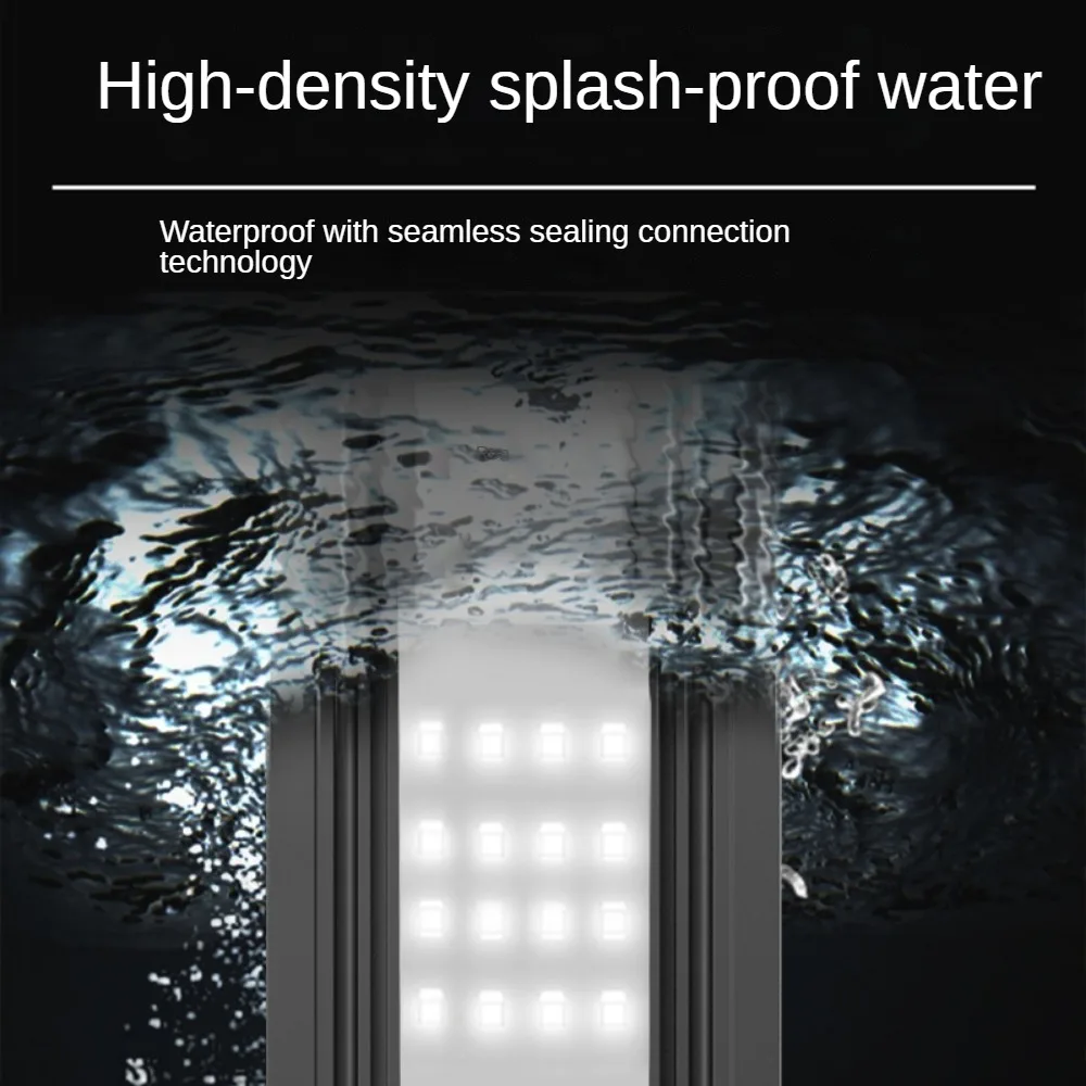 Waterproof LED Aquarium Light  Full Spectrum Aquarium Plant Lighting Fixture For Saltwater Freshwater Fish Tank, Algae Plant