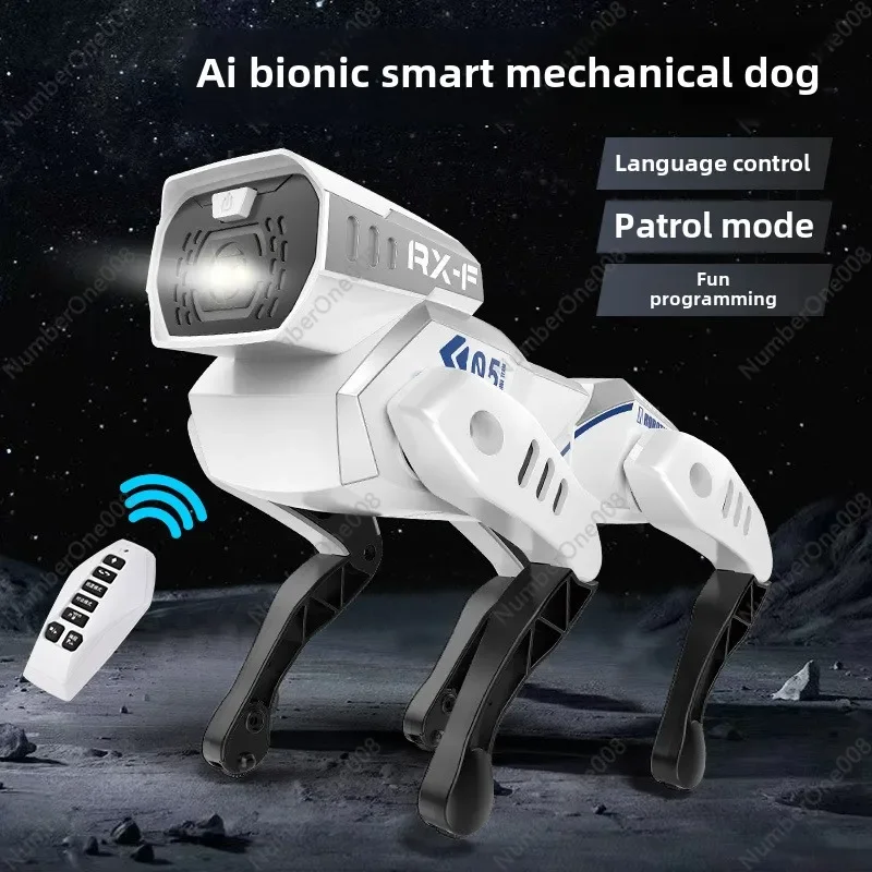 

AI Simulation Robot Dog Интеллектуальный голосовой бионический робот с дистанционным управлением Dog