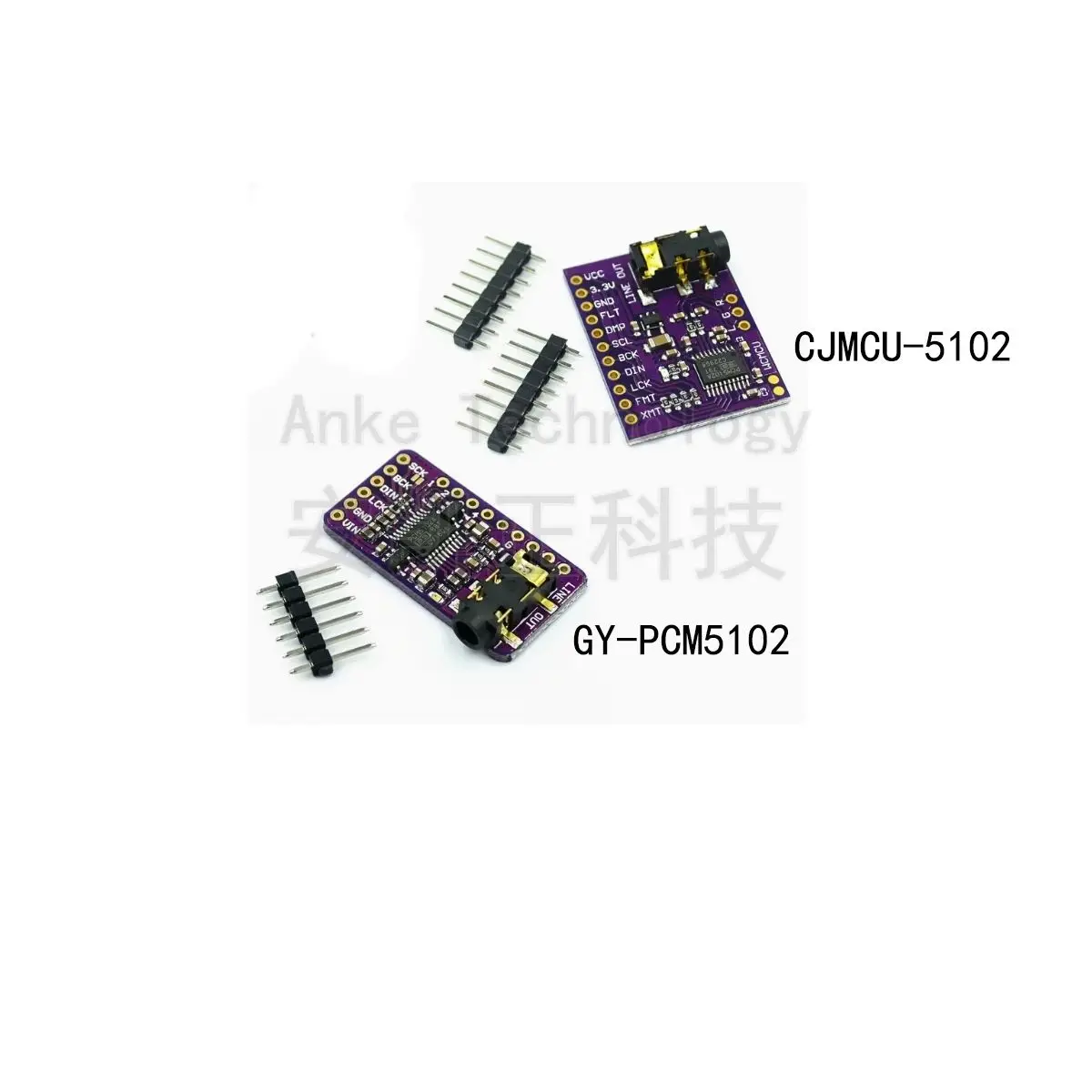 

GY-PCM5102 I2S IIS Single-chip Microcomputer Raspberry Pi High-quality Lossless Digital Audio DAC Decoding Board