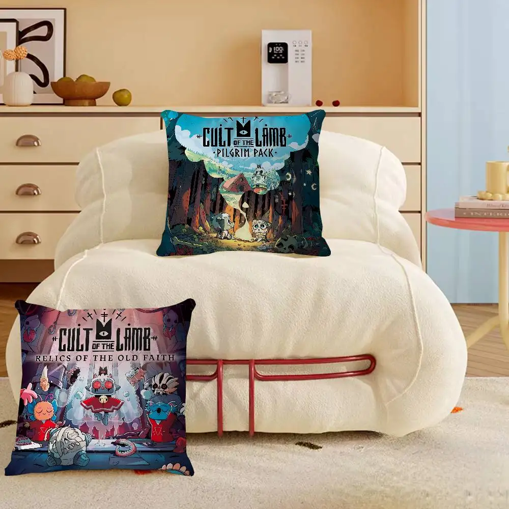 

Игра C-CultS Of The L-LambS наволочка для дивана, чехол для подушки, украшение для дома, комнаты, детский подарок