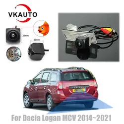 Vkauto Fish Eye Rear View Camera For Dacia Logan MCV / MCV Stepway 2014~2021 HD CCD Night Vision Backup Reverse Parking Camera