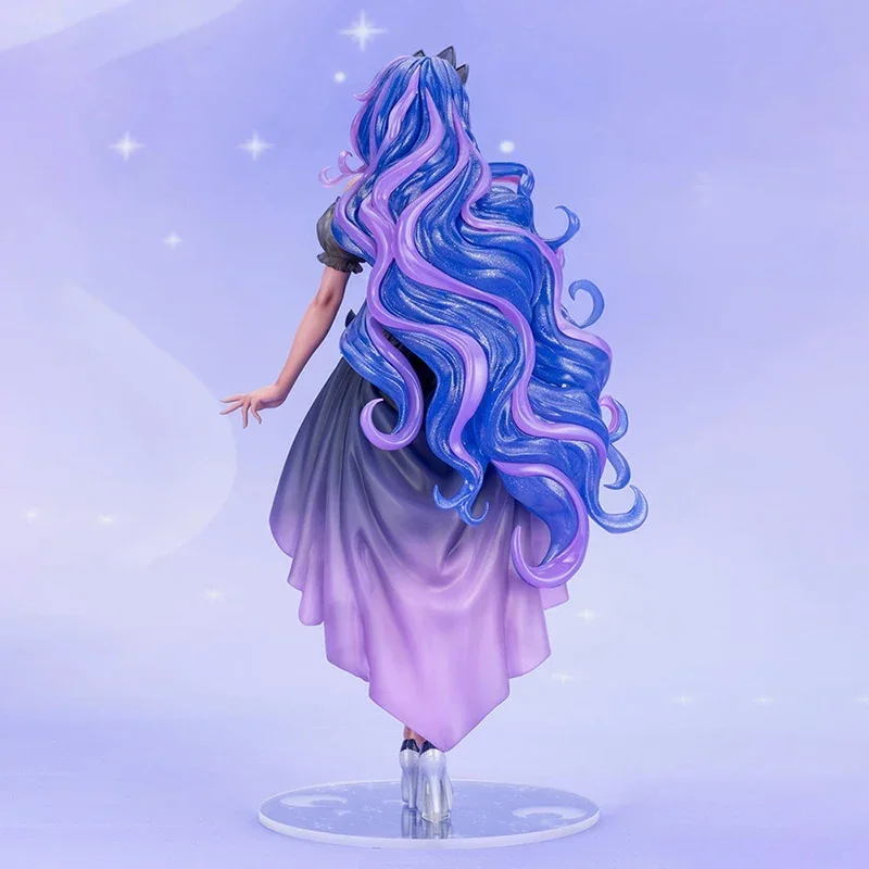 Ornamenten Kotobukiya My Little Pony Prinses Luna Bisoujo 1/7 Action Figure Pvc Anime Model Speelgoed Poppen Gift Gloednieuwe Leuke Schoonheid