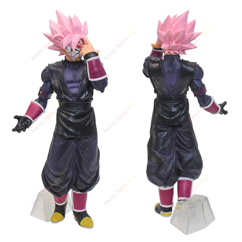 Figura de Dragon Ball Z Goku negro Zamasu Goku máscara de Zamasu negra Super Saiyan muñeca de modelos coleccionables figuras de acción de PVC juguetes regalos