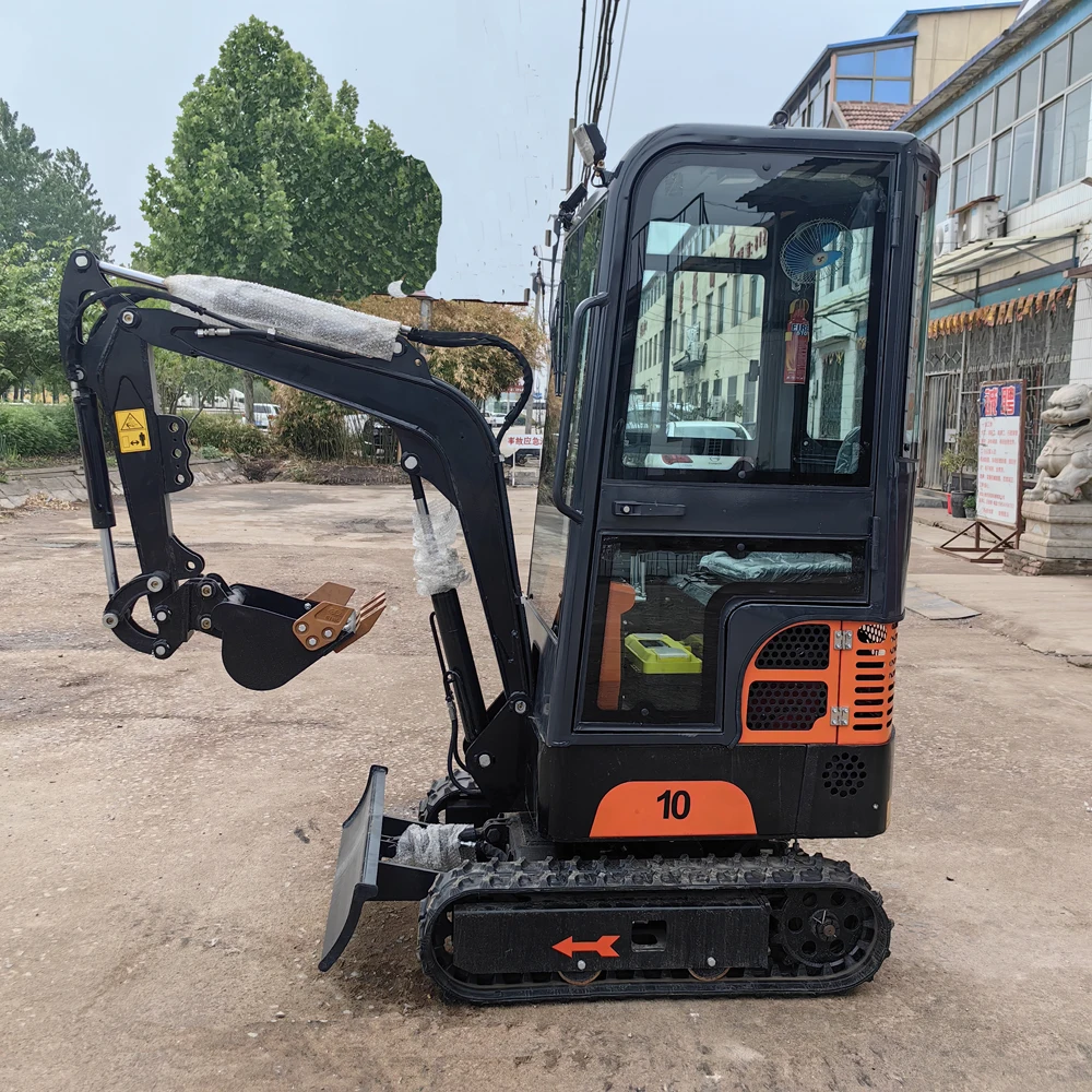 1 Ton Hydraulic Mini Excavator Machine Small Excavator and Digger