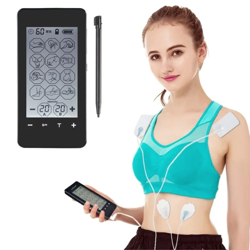 TENS12 model multi-function pulse massager digital meridian electronic acupuncture point cervical systemic therapy instrument