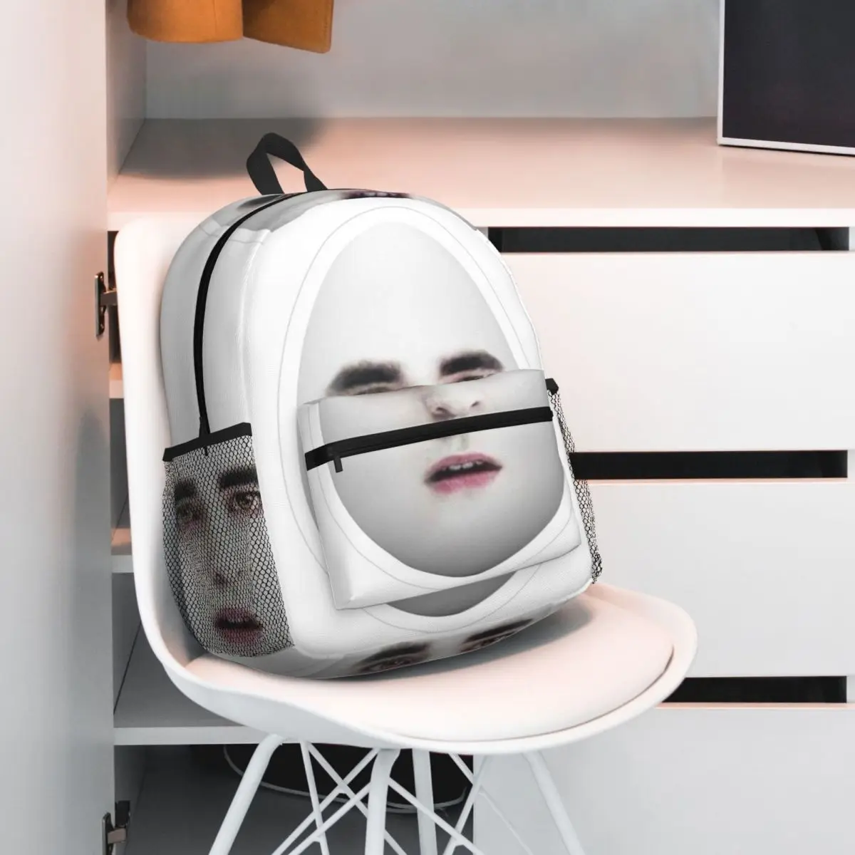 Eggward Cullen Edward Cullen Backpack Daypack Large Capacity Boys Girls BookBag School Bag Shoulder Bags for Men Women