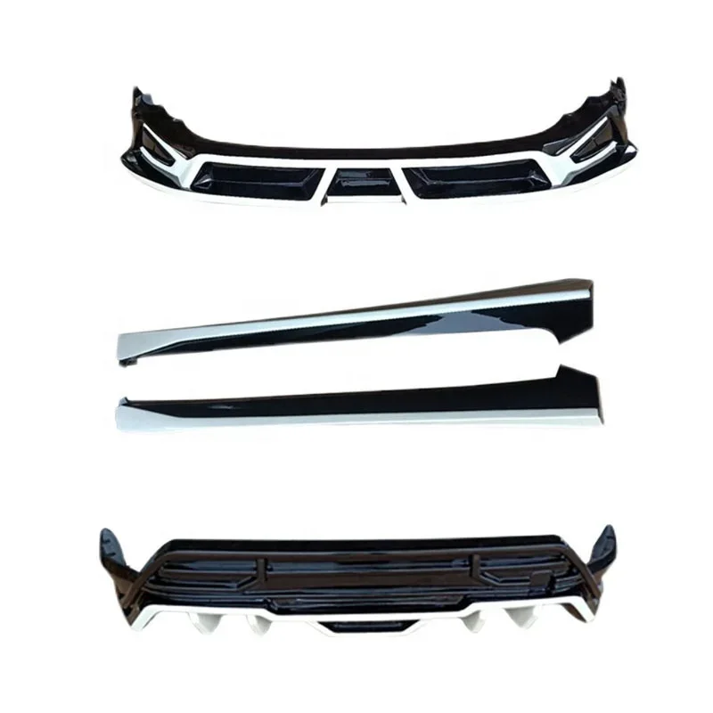 

Hot sale Car body kit Front lip Rear lip Side skirts Upgrade to Wald Style body kit For CHR 2018-2020