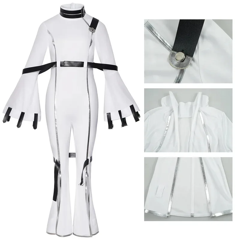 Аниме-игровой карнавальный костюм Hangyaku no Lelouch карнавальный костюм C.C Queen боди Cos униформа белый облегающий полный комплект
