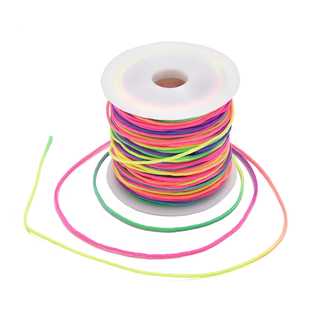 Nylon Bead String for Keychain Jewellery Making