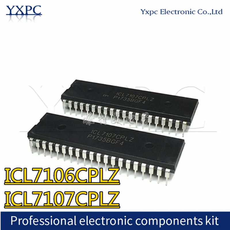 2pcs ICL7106CPLZ ICL7107CPLZ ICL7106 ICL7107 DIP40 LED Driver IC