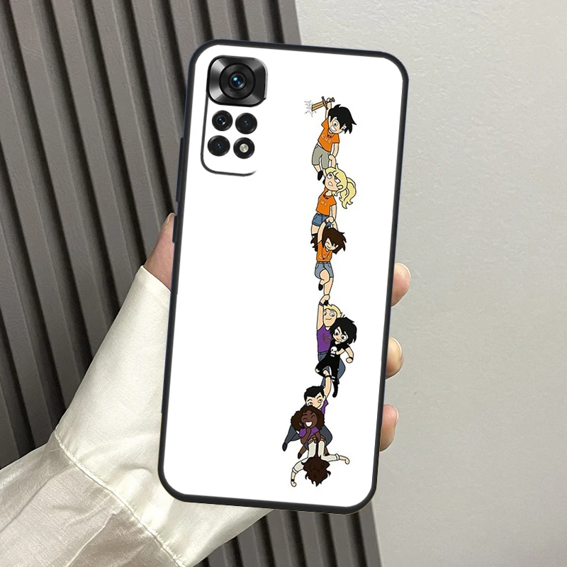 P-Percy Jackson Cartoon Case For Xiaomi Redmi Note 11 11S 10 10S 9 9S 8 12 Pro Redmi 9 10 12C 9C 9T 10A 10C Cover