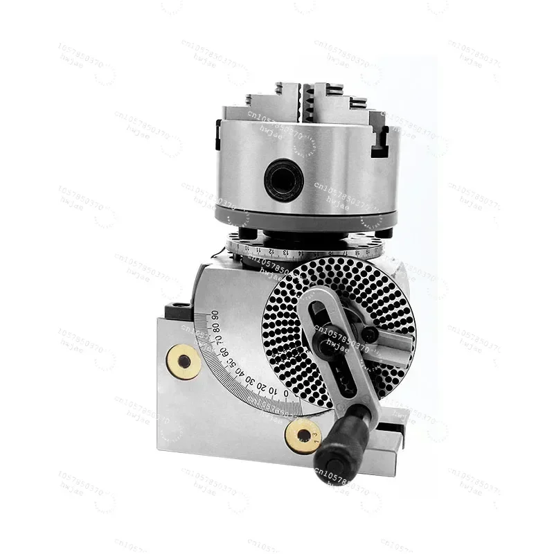 Portable 220vMilling Machine Universal 6-inch Indexing Head Indexer Fast Small Simple Vertical Horizontal Dual-use Manual Indexe