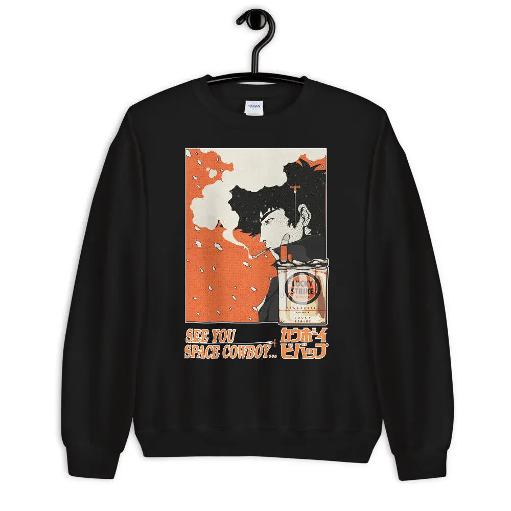 Cowboy Bebop Spike,anime,funny,birthday,art,movie,comics,Unisex Sweatshirt