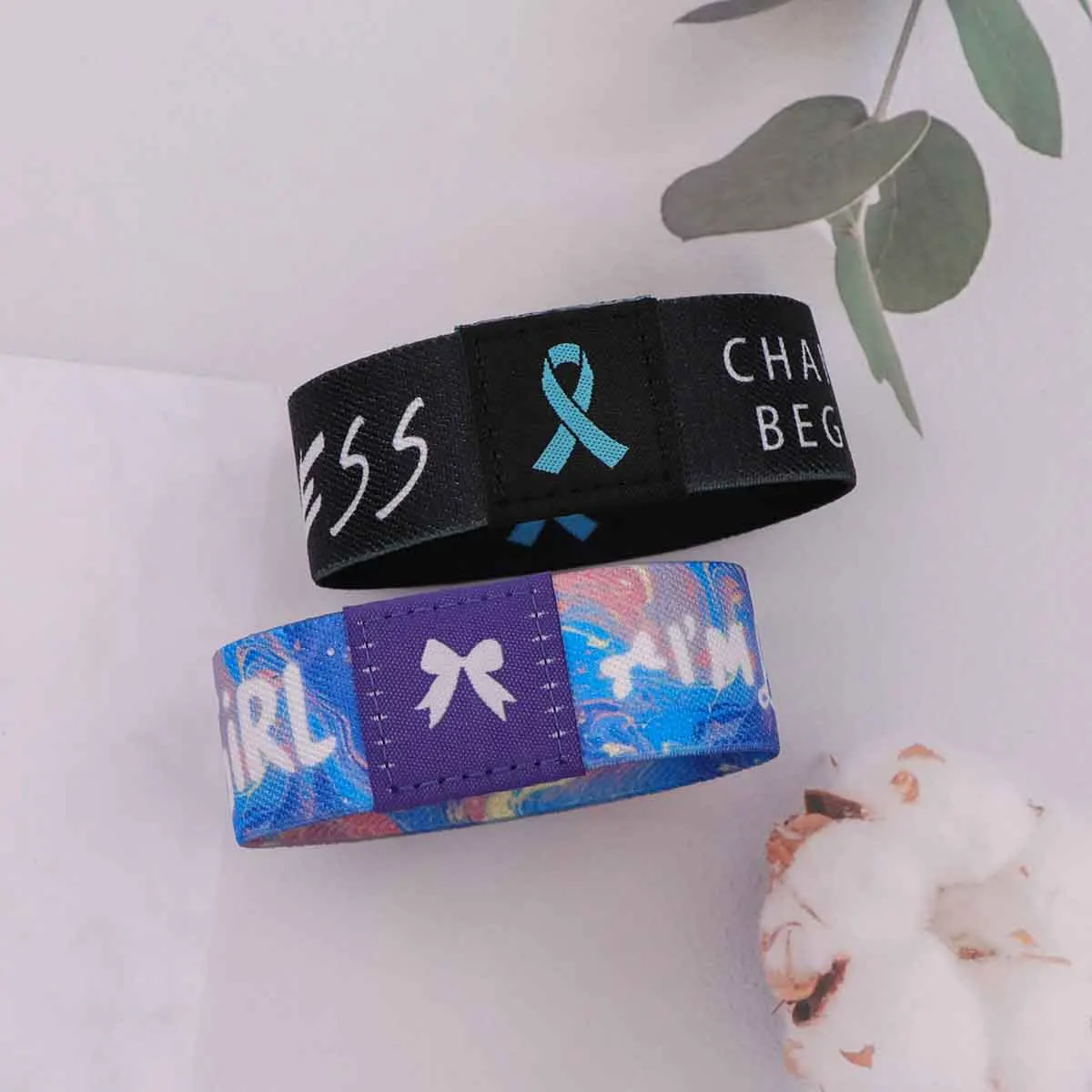 الإعاقة التوحد القماش تمتد معصمه سوار مرنة المعصم الفرقة الكفة سوار الرياضة عارضة الإسورة للنساء الرجال الهدايا #6