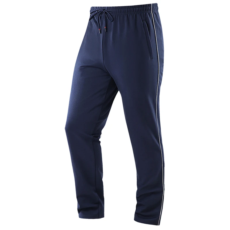 Pantalones de talla grande 6XL 7XL 8XL para hombre, ropa deportiva para Fitness, pantalones de chándal de cintura elástica, pantalones de algodón puro, pantalones sueltos para correr para gimnasio