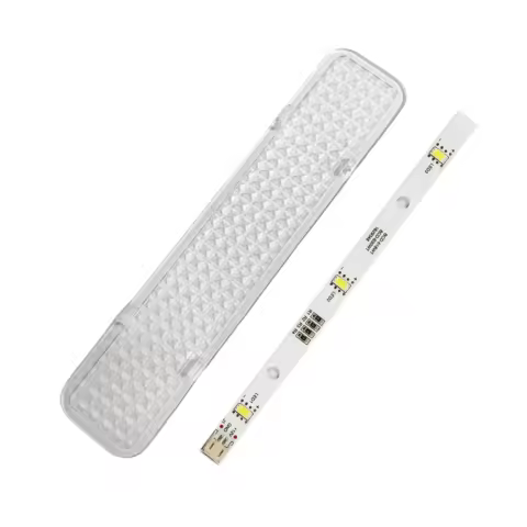10PCS Freezer Refrigerator LED Strip Light Bar for RONGSHENG/ HISENSE E349766 MDDZ-162A 1629348 DC12V 2W HCDM415LC BCD-630WT