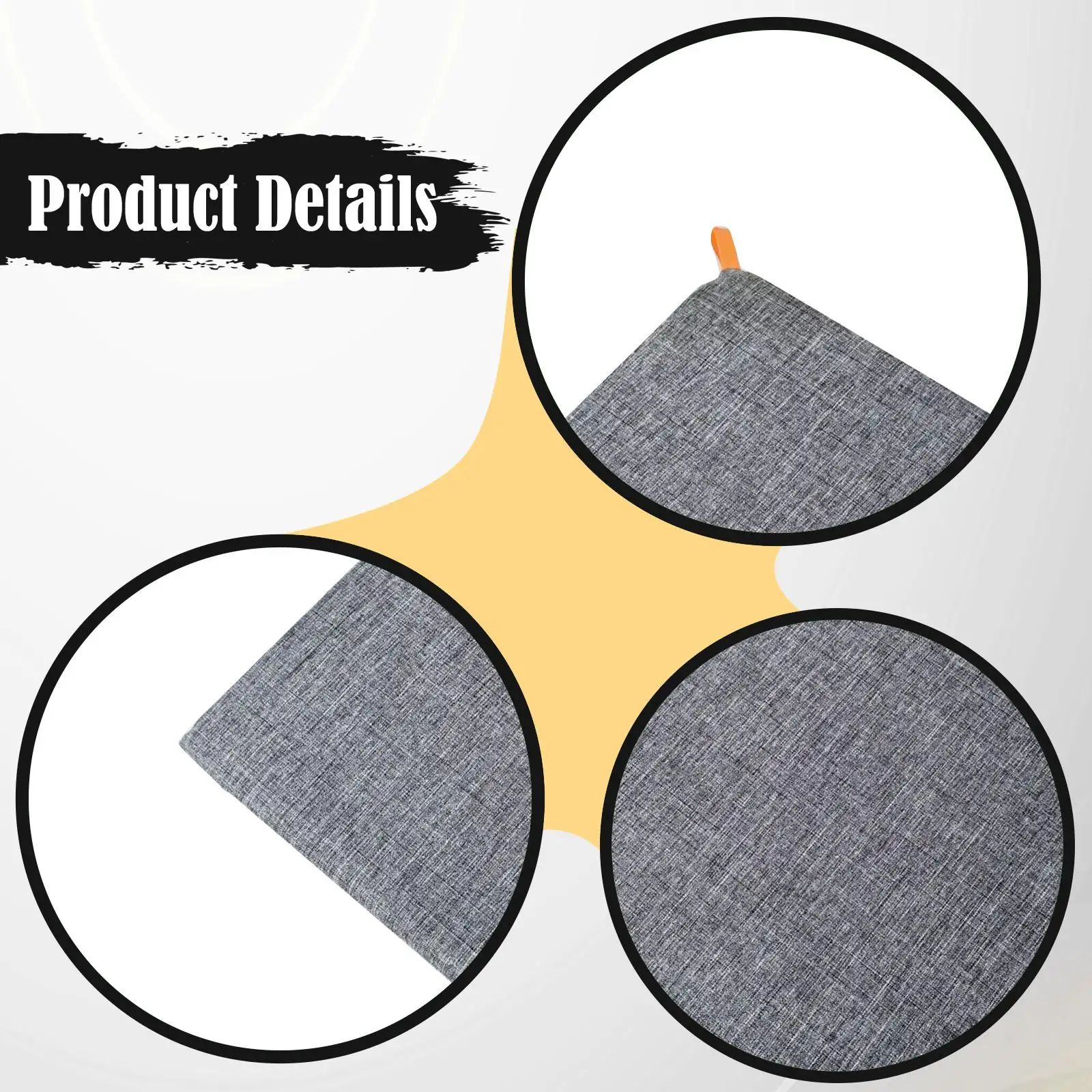 Compact Heat Press Mat 32x32cm Non Stick Pressing Pad for Heat Transfer Ironing Projects Home Use Professional Tool