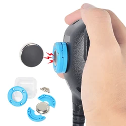 CB Radio Microphone Holder,Car Mobile Radio Speaker Mic Magnet Kit W/Adhesive Back for Kenwood KMC-30 KMC-32 Motorola PMMN4090