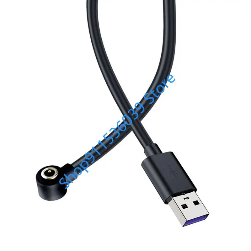 45BB 지능형 링 자기 충전 케이블 라인 4mm 소형 설계 PVC 구조 여행 R02 R06 R09 R18에 필수