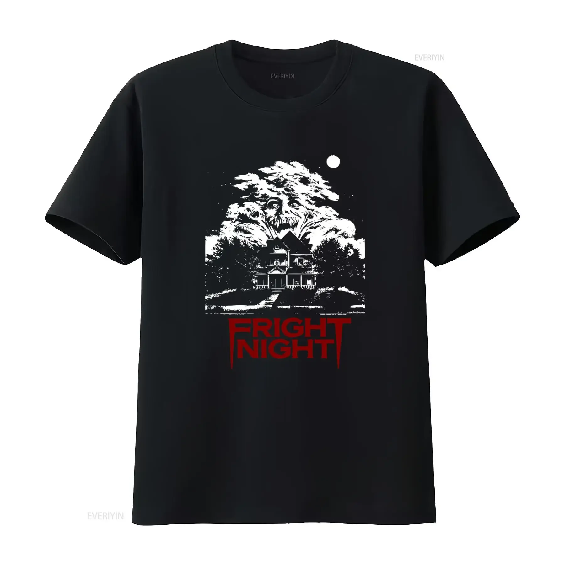 Fright Night Horror Movie T Shirt Full Sizes S M L XL XXL vintage Washed Casual Breathable streetwear homme graphic fashion