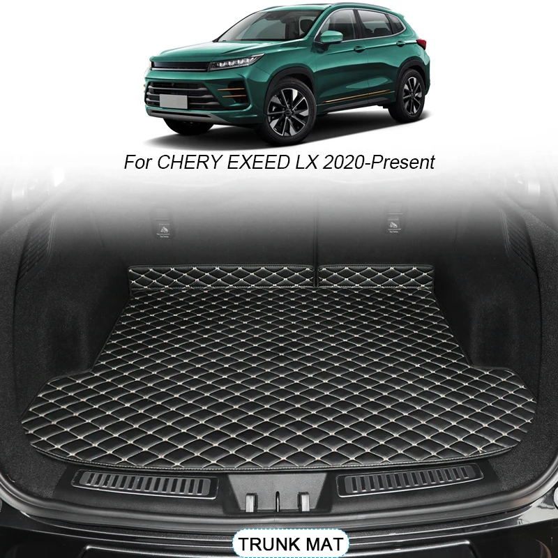 For CHERY EXEED LX 2020-2025 Custom Car Styling Trunk Main Mat Waterproof Anti Scratch Non-slip Protect Cover Auto Accessory