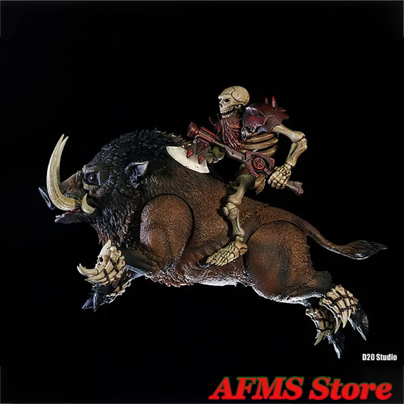 D20 Studio 1/12 Scale Collection Figure Boar Bone Spurs Ancient animals Fit 6-7 Inch Action Figure Doll Mount Model Removable