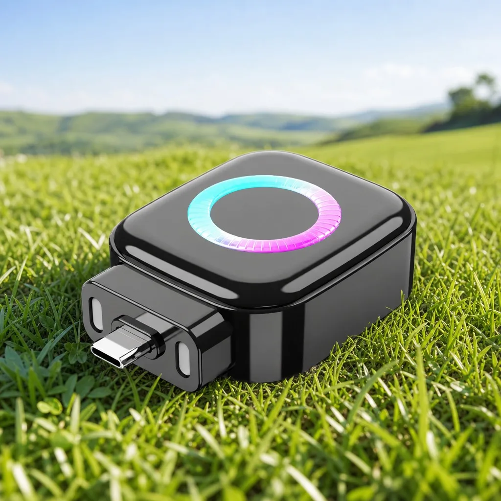 Smart Auto Stop Charging Adapter 140W Fast Charging Station with Protective Silicone Padding