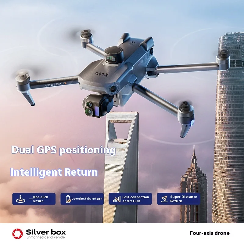 P7 Max 3-Axis Brushless Gimbal 5g Digital Image Transmission Laser Obstacle Avoidance With Airdrop Screen Control Drone Boy Toy