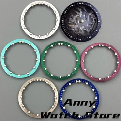 29mm black blue white Green purpie grey movement green luminous bezel fit NH35 NH36 NH38 NH39 NH70 NH72 movement