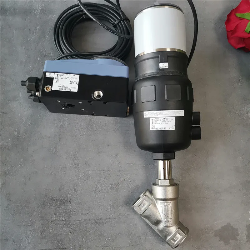 Burkert Control Valve 8802 2702+8692 2300+8693 8694 Powerleader Pneumatic Proportional Valve