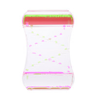 Creative Liquid Hourglass Timer Decorative Oil Bubbler Desktop Home Ornament Slow Drops Visual Creative Kitchen Bar Item