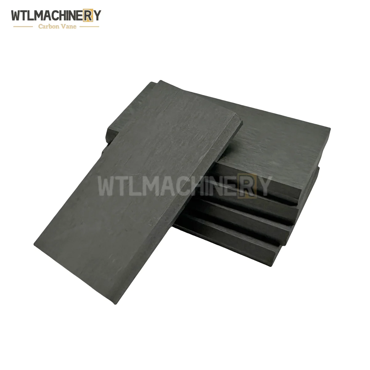 5Pcs 40.6*19*3 mm Carbon Vanes VT4.8 Graphite Vane For Vacuum Pump Air Pump Carbon Vane Sheet Compressor Blade