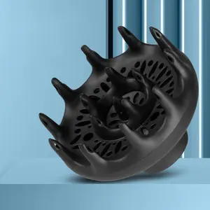 Black Hair Roller for Salon, Air Curler, Curls Dryer, Curls Diffuser, Hairdresser Blower Tool 12 Main Sales Dryer with Curl Diffuser - №10