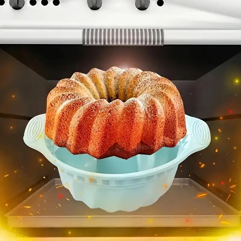 30-Piece 3D Silicone Cake Mold Set 5