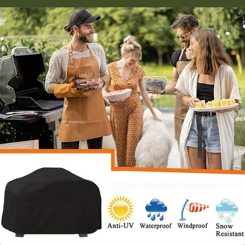 غطاء شواية للشواية والمدخن الخارجية من نينجا وود فاير، ملحقات شواية الشواء، غطاء شواية مقاوم للماء