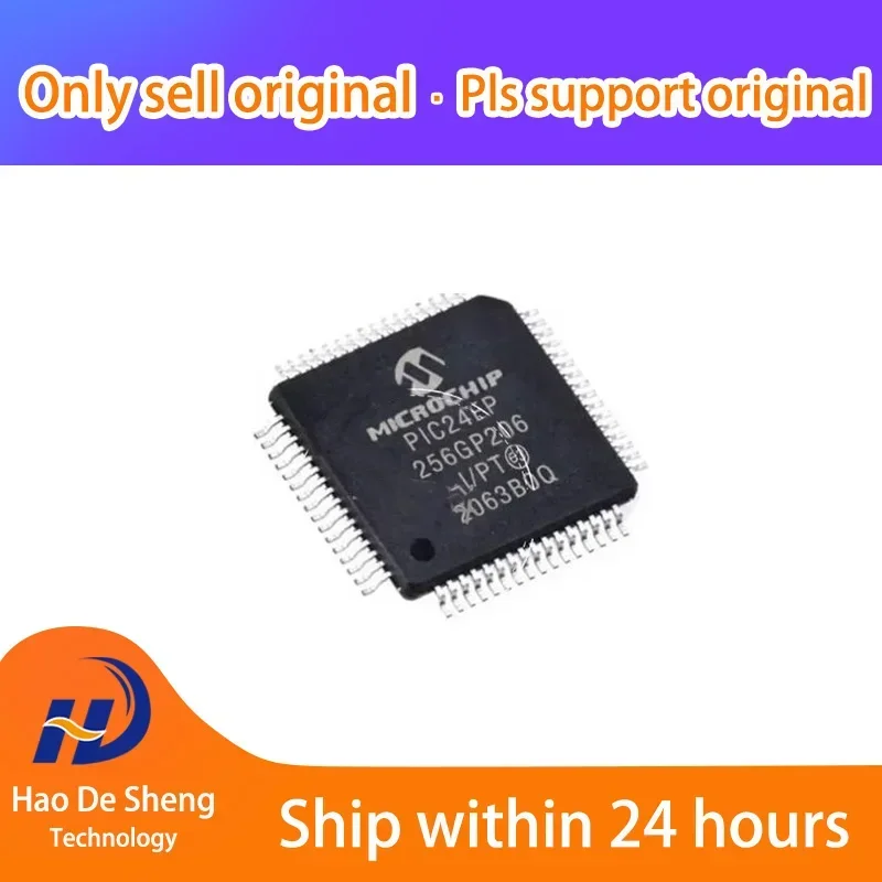 

10PCS/LOT PIC24EP256GP206-I/PT TQFP64 New Original In Stock