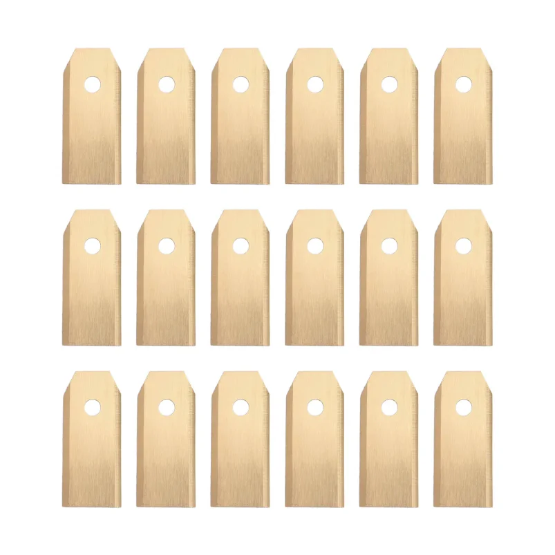 30pcs Replacement Blade Lawn Mower Blade 43mm Parts For Robotic Lawnmower Set Yard Garden Lawn Mowers Blade Accessories