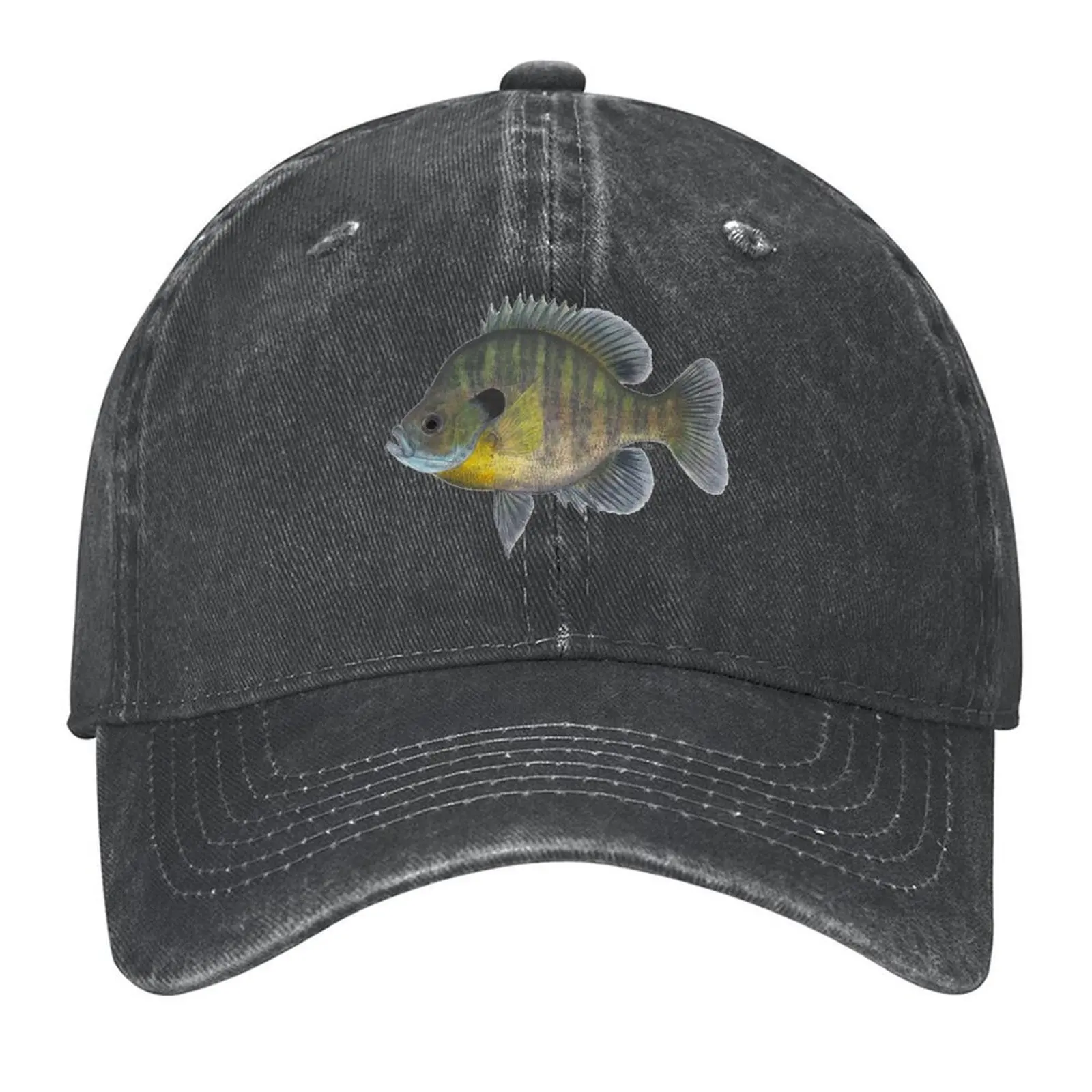 

Bluegill (Lepomis macrochirus) Baseball Cap Funny hats golf hat genuine Kids Hat Military Cap Man Elegant Women's Hats Men's
