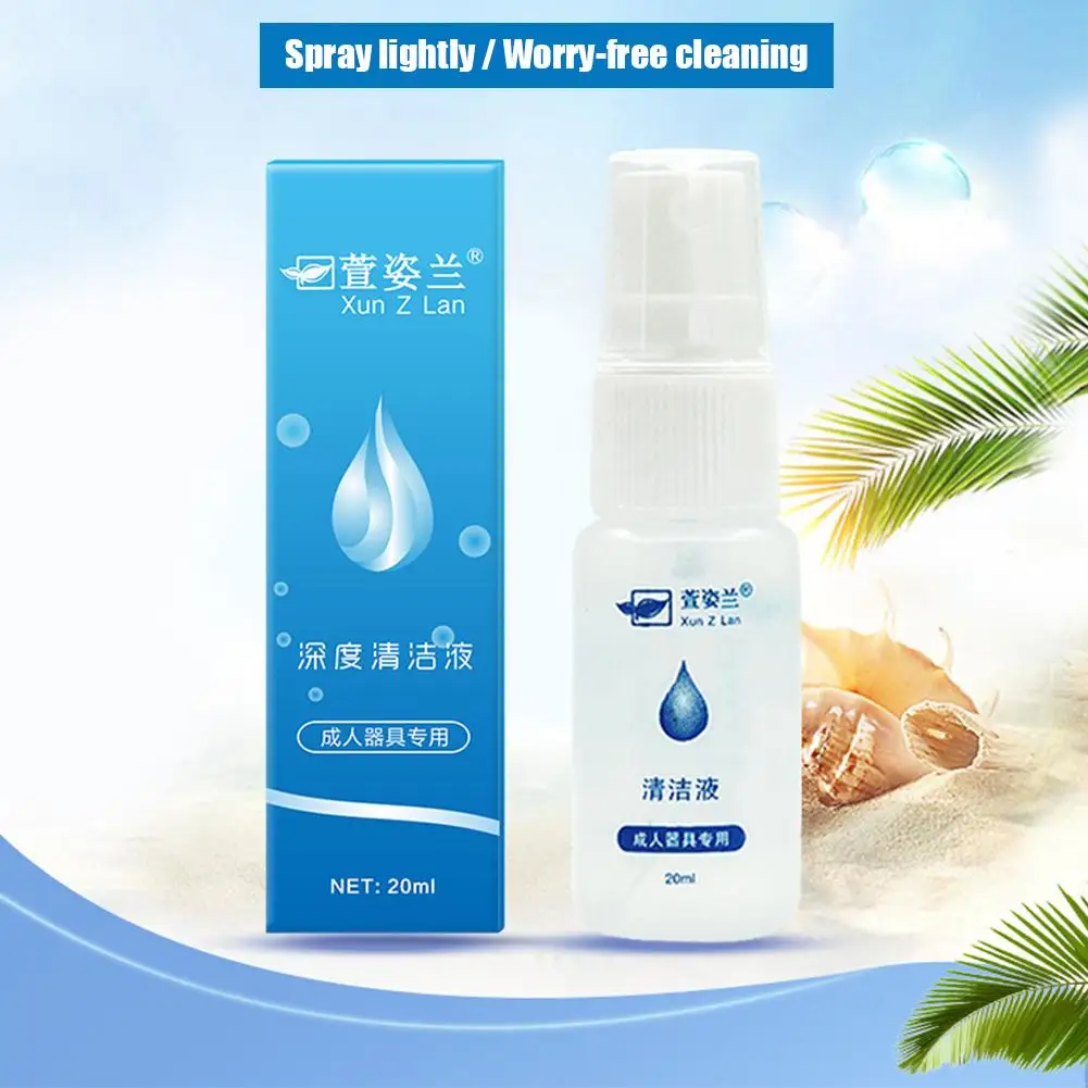 20 مللي تطهير السائل لعبة مضادة للبكتيريا نظافة رذاذ للجنس هزاز التعقيم غسل اللازمة المثيرة الجنس لعب O9S7