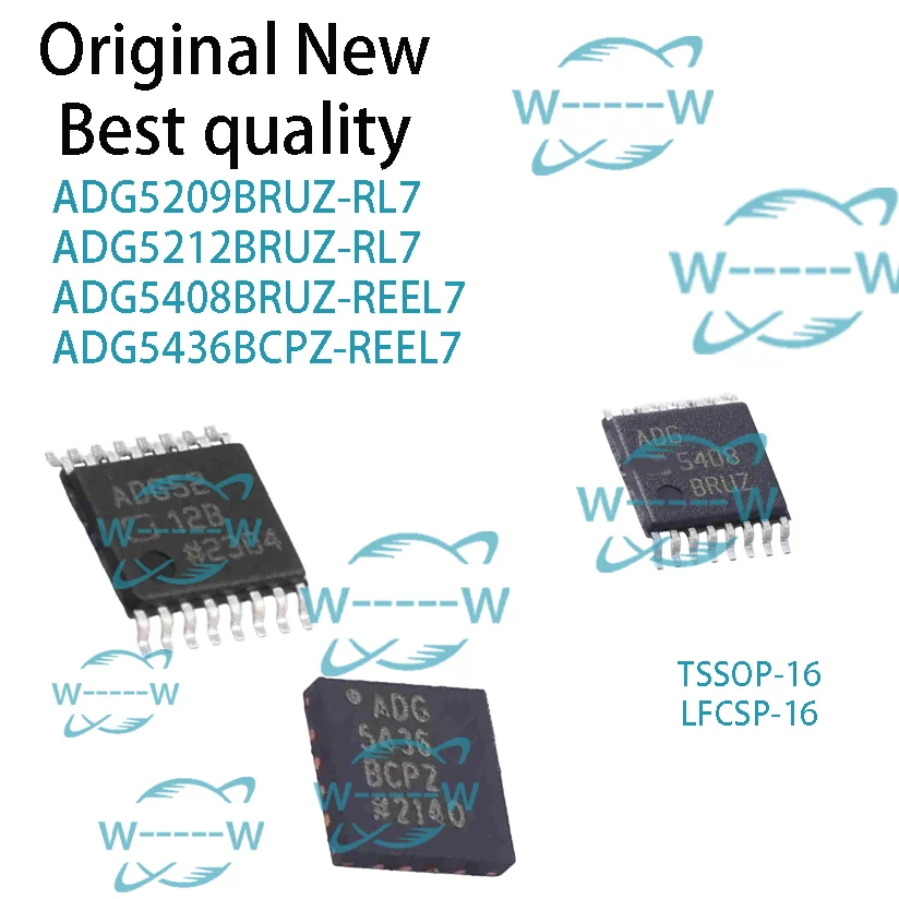 (2-5PCS) ADG5209BRUZ-RL7 ADG5212BRUZ-RL7 ADG5408BRUZ-REEL7 ADG5436BCPZ-REEL7 ADG5209 ADG5212B ADG5408 ADG5436 IC CHIP