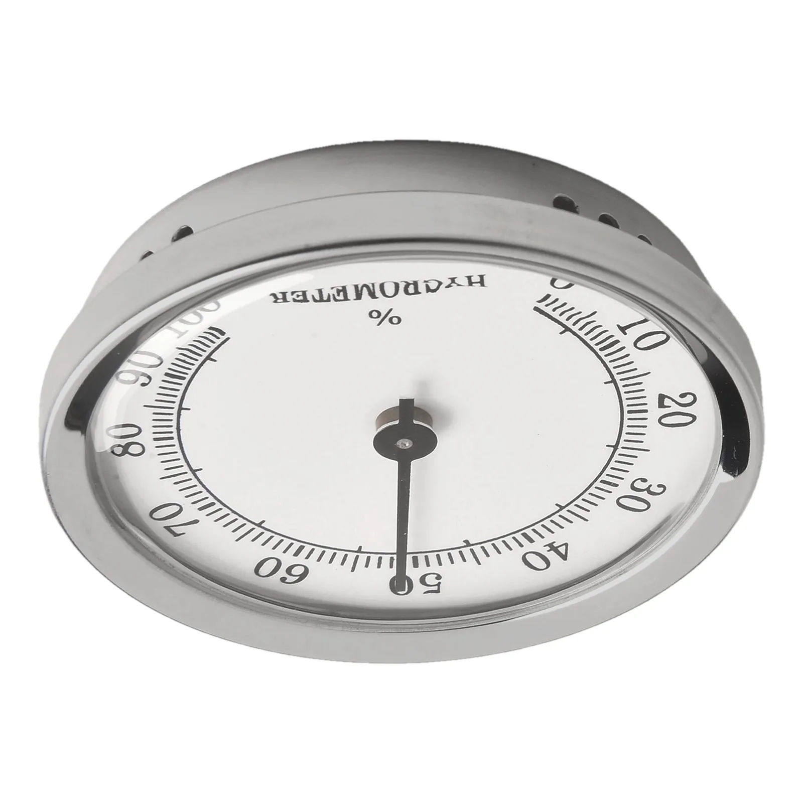 

Aluminum Hygrometer High Precision Hygrometer Clear Number Display High Pointer Stability Humidity Measurement 5