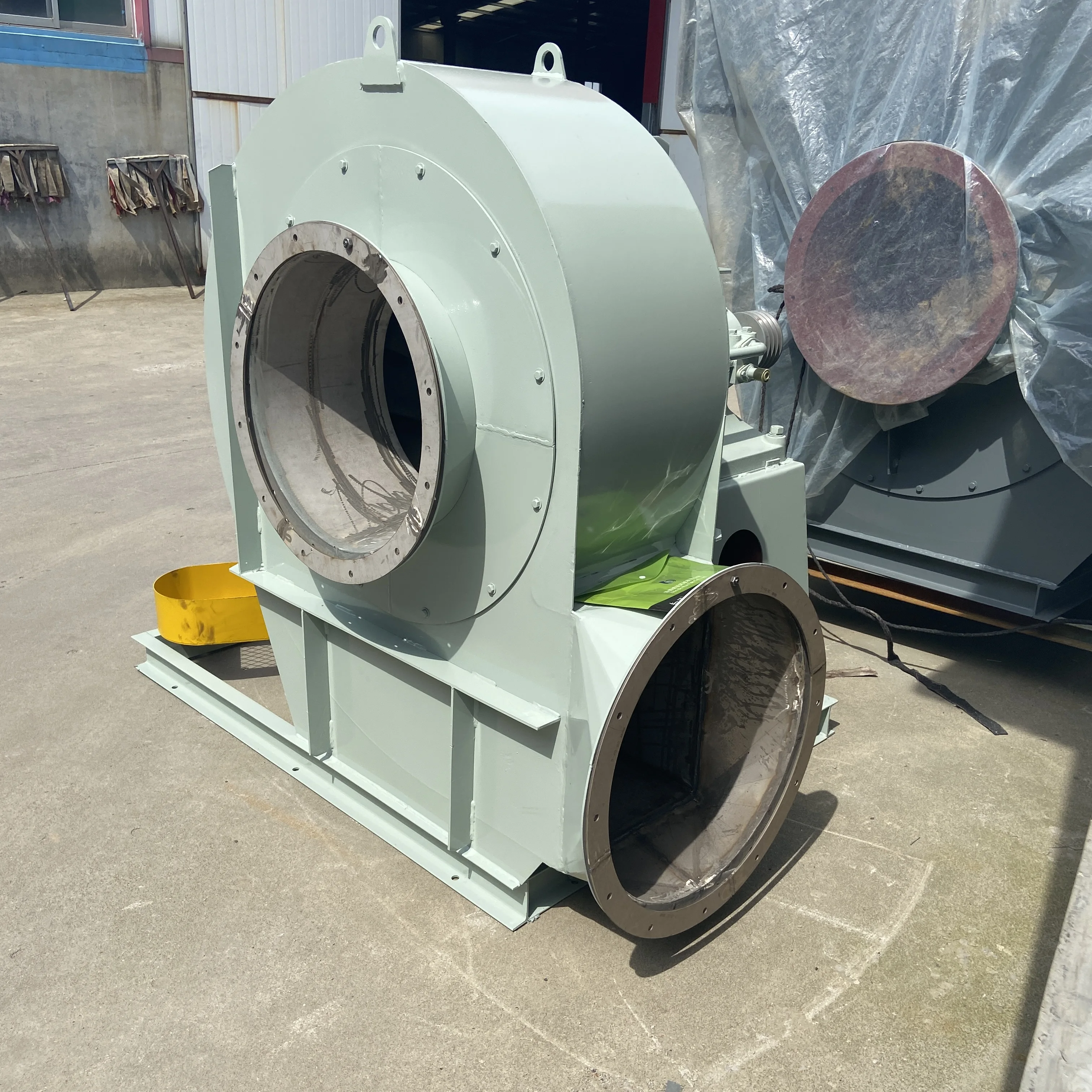 Customizable Industrial Stainless Steel Blades Blower Fan Centrifugal Induced Draft Furnace Boiler Cement AC Motor Diesel
