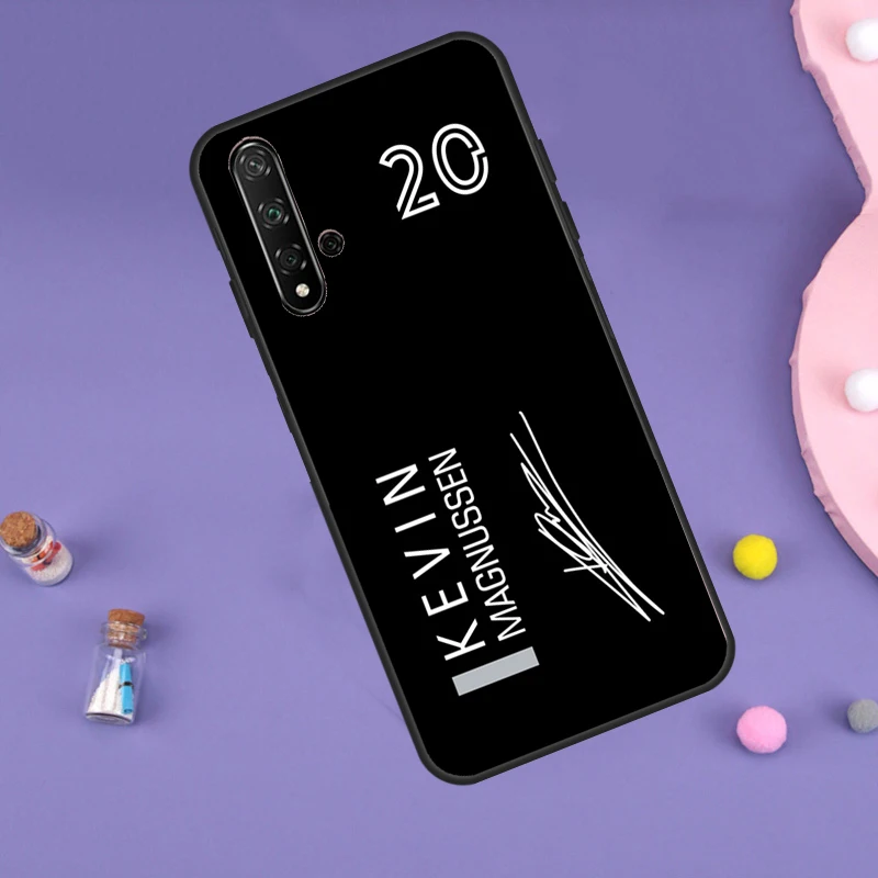 Kevin Magnussen F1 Case For Huawei Nova Y70 Y60 Y61 Y90 Y91 5T 9 10 SE 3i 8i 11i 11 Pro P20 P40 P30 Lite Cover