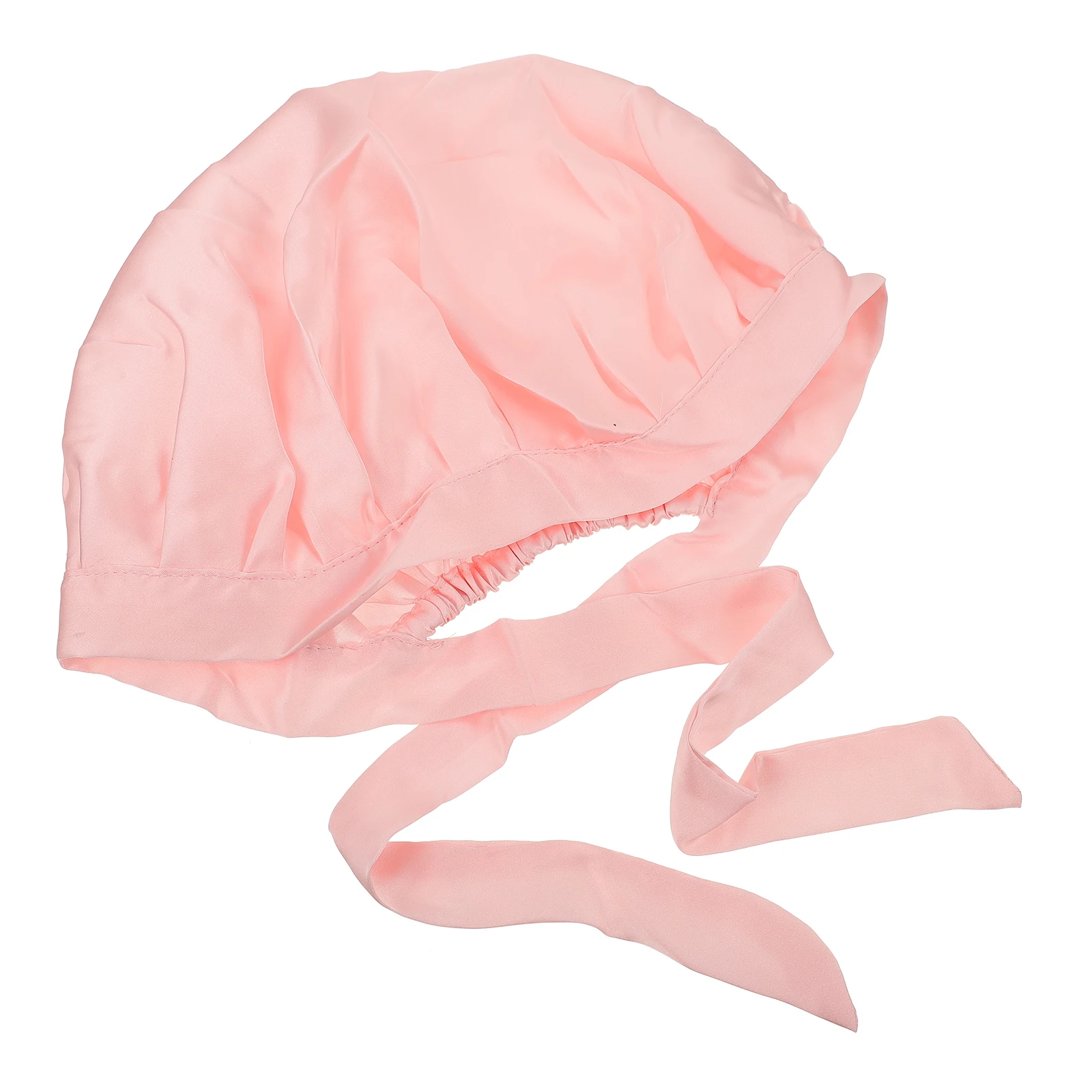 

Imitation Silk Protective Elastic Sleeping for Long Silk Hat Curly Hair Hair Protector Hat Women Bath Cap