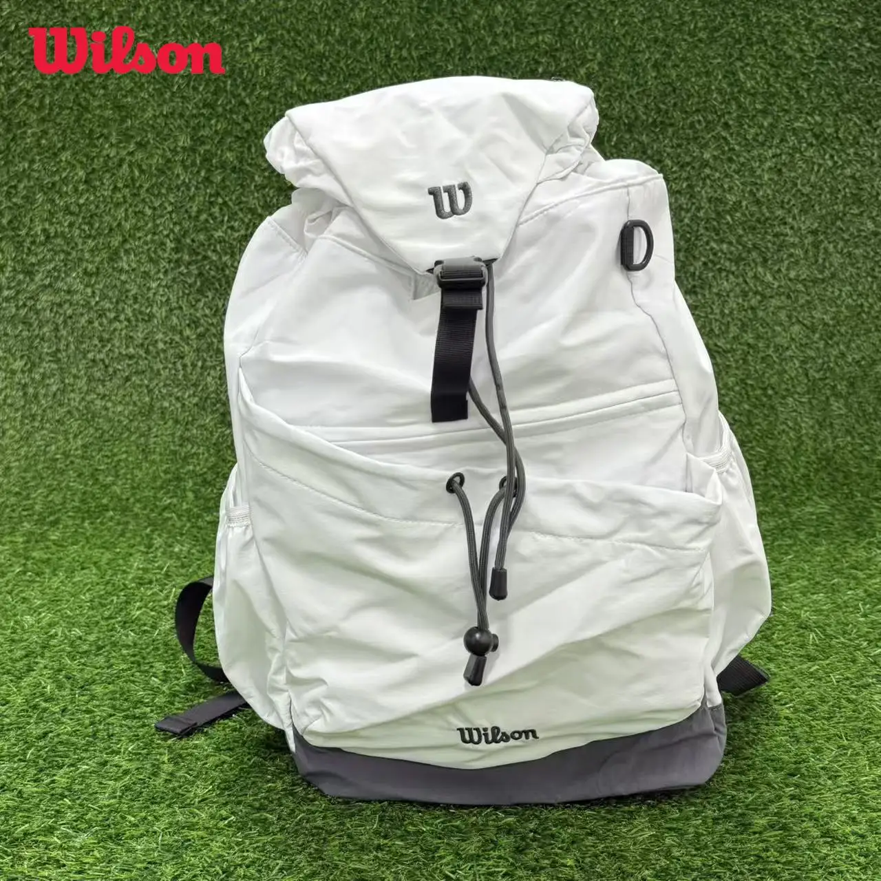 حقيبة ظهر WILSON 2025 الجديدة DUO FLAP بطبقة مزدوجة قابلة للطي متعددة الوظائف للتنس حقيبة ظهر رياضية للجنسين #3